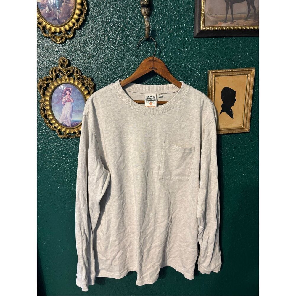 Bearded Goat Men’s Medium Heavy Long Sleeve Shirt Sz Medium